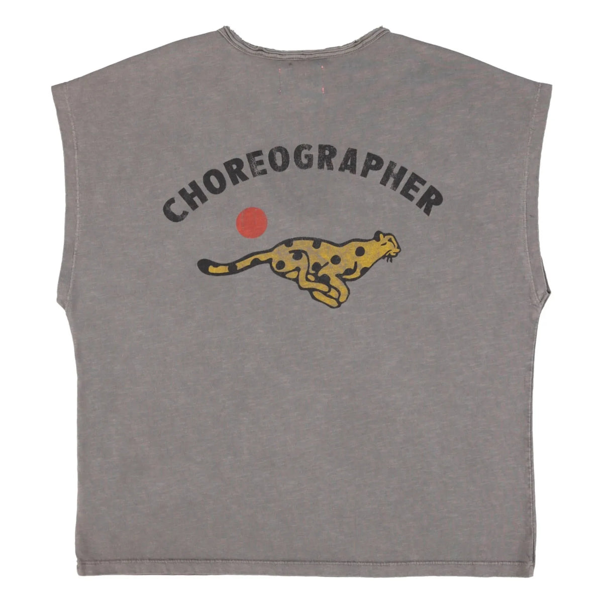 Sisters Department Sleeveless t-shirt choreographer print Grey