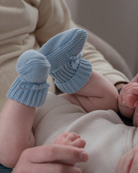Lodger Slipper Knit Blue fogg