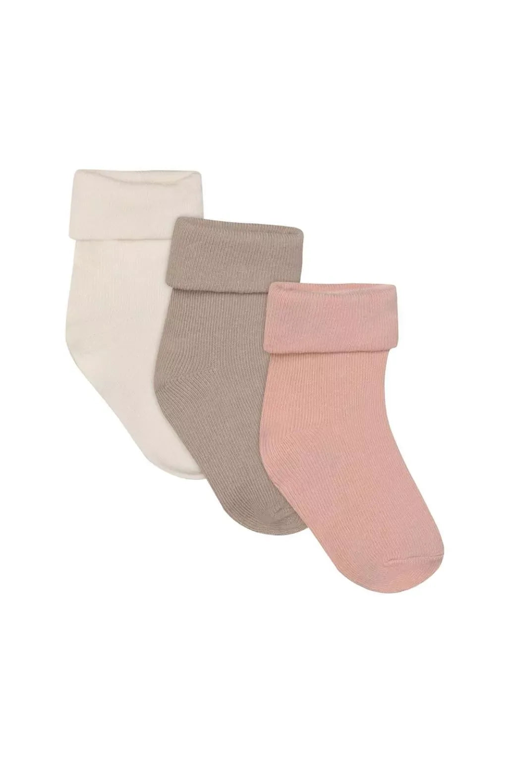 Noppies Unisex Socks 3-pack P778 rose smoke