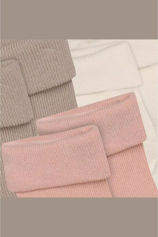 Noppies Unisex Socks 3-pack P778 rose smoke