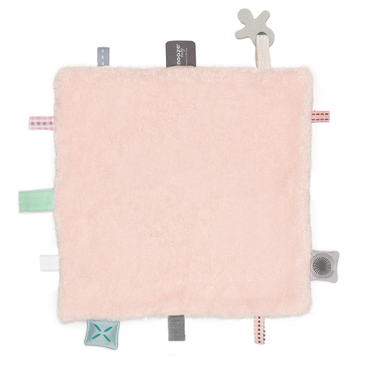 Snoozebaby comfort toy sweet dreaming (25 x 25cm) Orchid blush