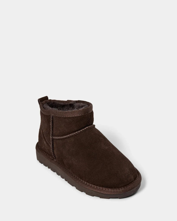 Sofie Schnoor DicteSY Teddy Boots 7017 dark brown