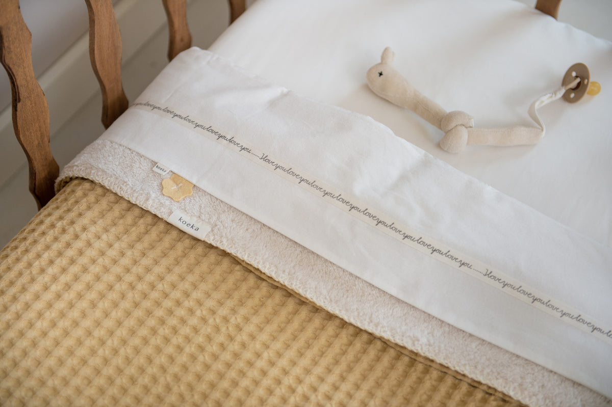 Koeka speendoekje royan iki Warm white