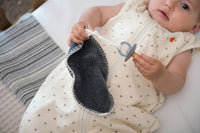 Koeka speendoekje runa teddy Dark grey