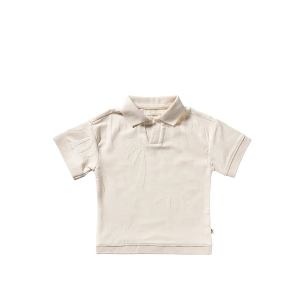 Stamped Palms | Casual Polo