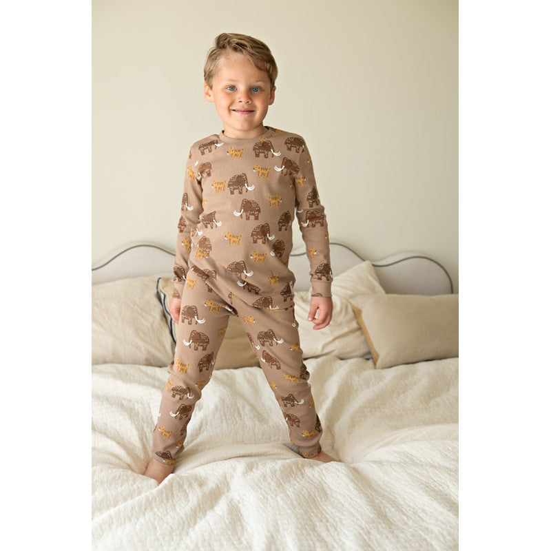 Feetje Milo Mammoth - Premium Sleepwear by Feetje Taupe