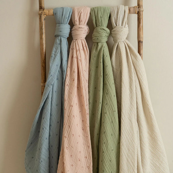 Little Dutch Swaddle - Roze - 120 cm - Essentials