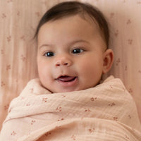 Little Dutch Swaddle - Roze - 120 cm - Essentials