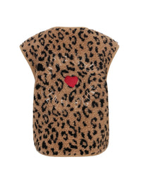 Little leopard gilet