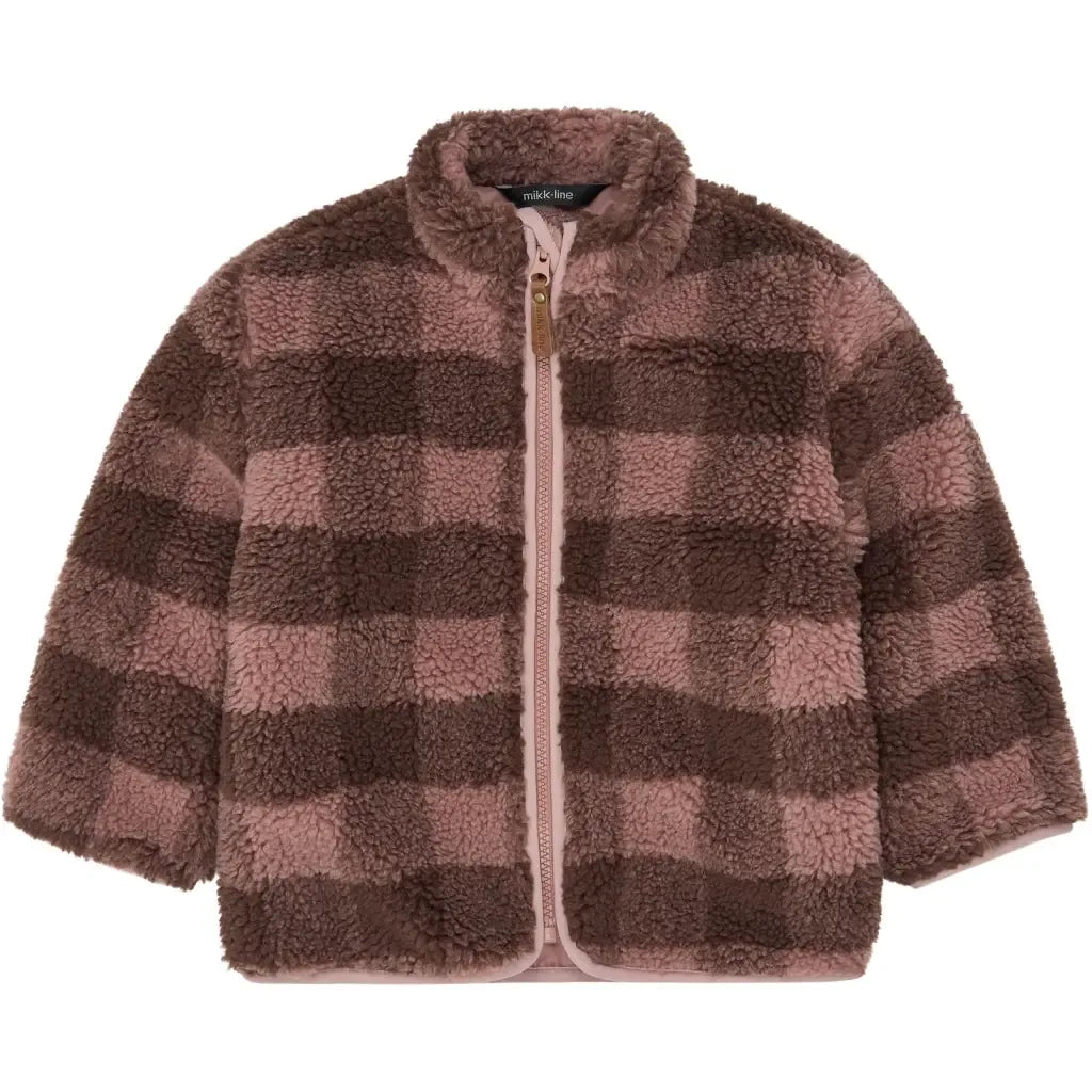 Mikk-line Teddy Fleece Jacket Burlwood