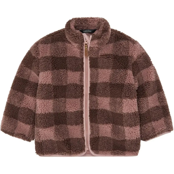 Mikk-line Teddy Fleece Jacket Burlwood
