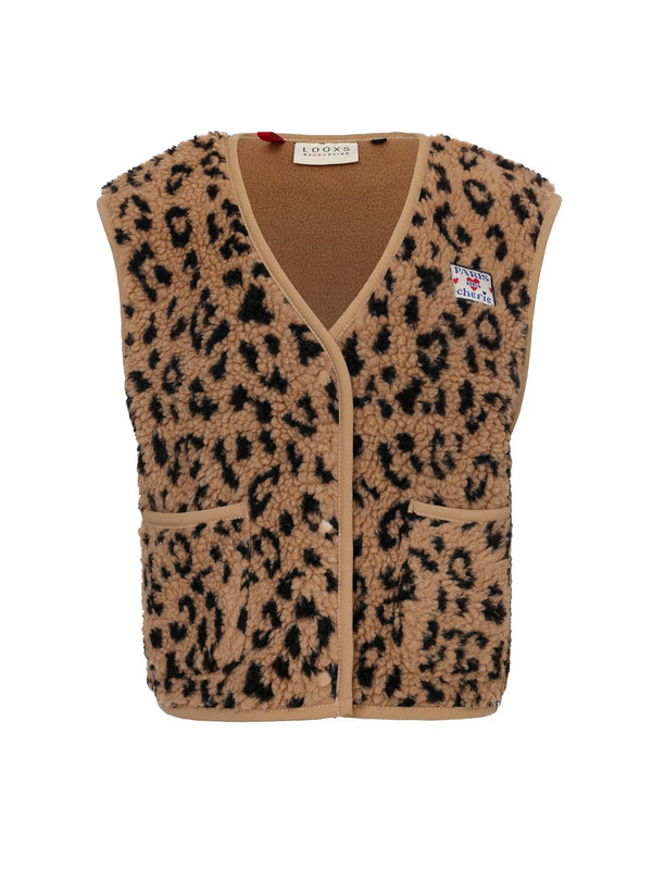 Little leopard gilet