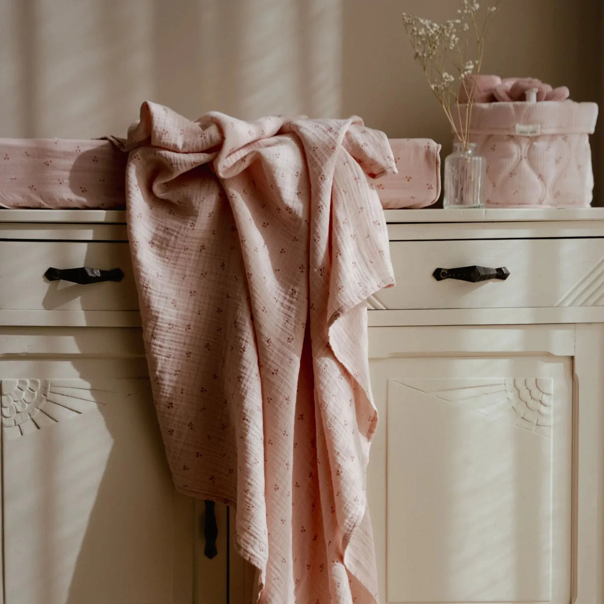 Little Dutch Swaddle - Roze - 120 cm - Essentials