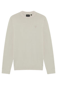 Tonal Eagle Crew Neck Jumper
