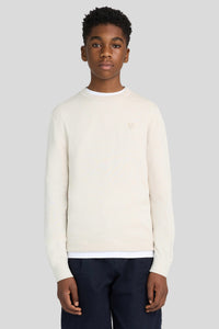 Tonal Eagle Crew Neck Jumper