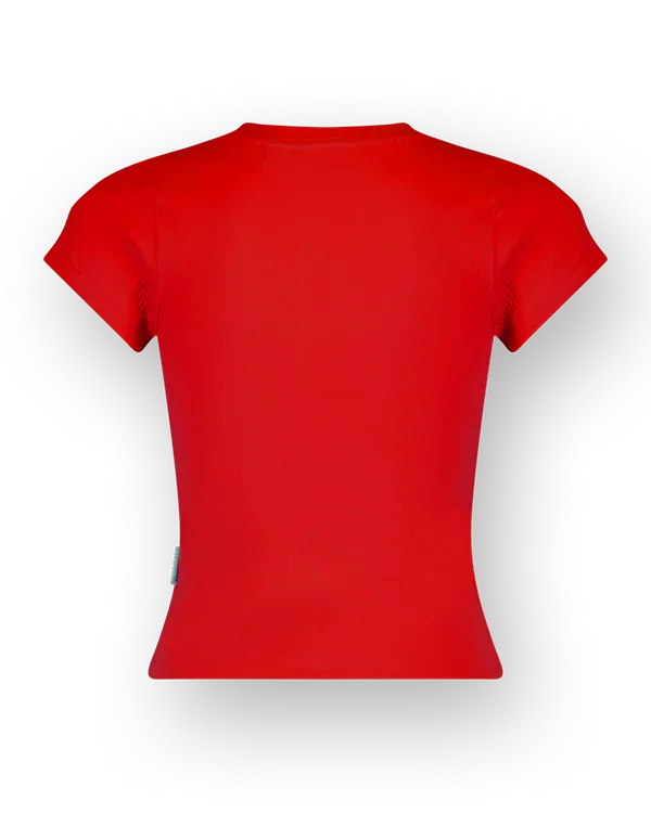 Icon-Crop rib tee T-Shirt