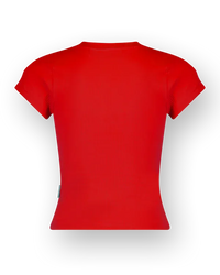 Icon-Crop rib tee T-Shirt