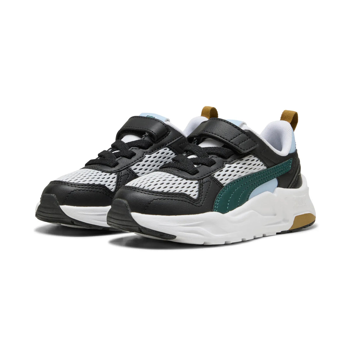 Puma Trinity 2 LT Run Fun AC+ PS White-green terrain-black