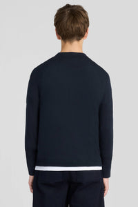 Tonal Eagle Crew Neck Jumper