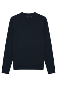 Tonal Eagle Crew Neck Jumper