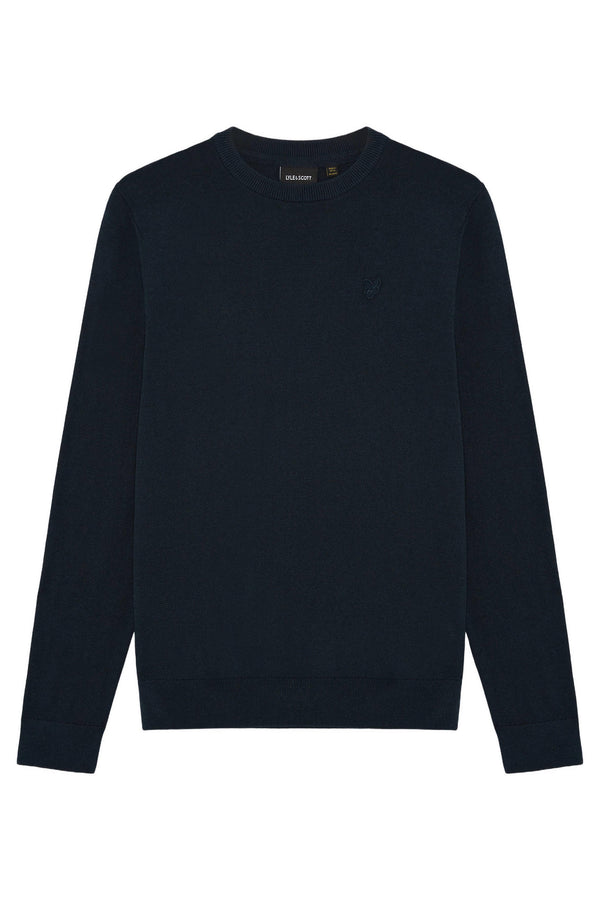 Tonal Eagle Crew Neck Jumper
