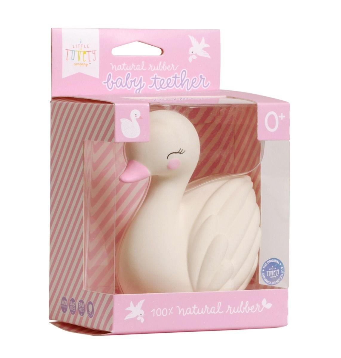 Llc Teething ring: Swan