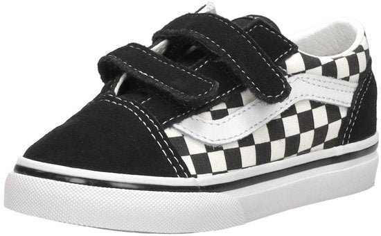 Vans Old Skool V (PRIMARY CHECK) Black/white