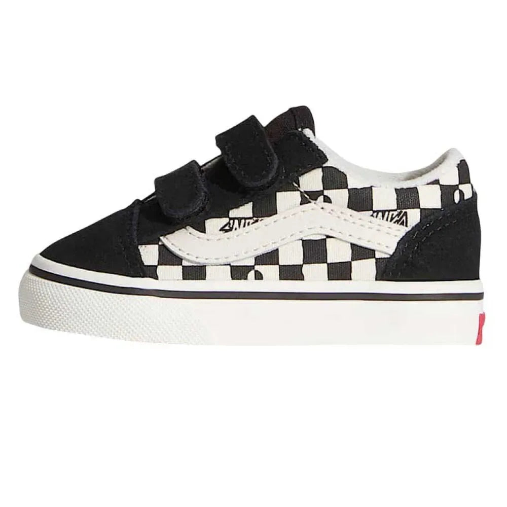 Vans Old Skool V (PRIMARY CHECK) Black/white