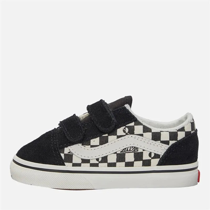 Vans Old Skool V (PRIMARY CHECK) Black/white