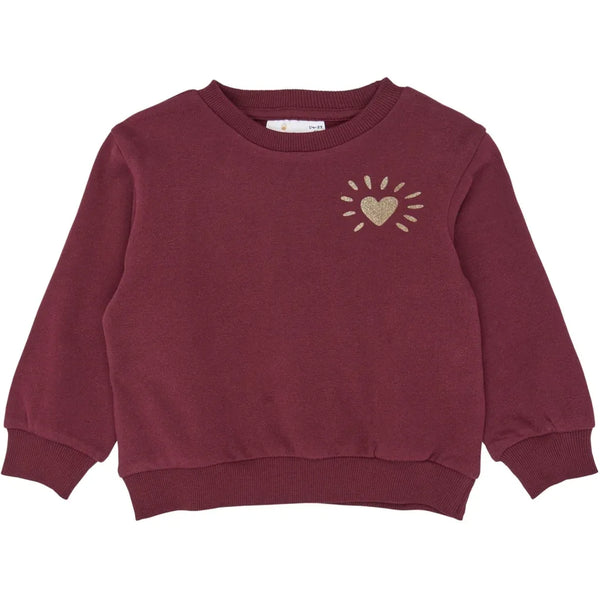 The New Siblings TNSTVerona Sweatshirt Burgundy tn