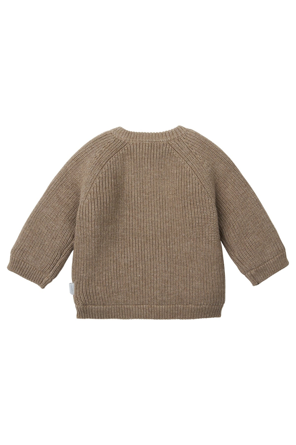 Noppies vestje knit nevers uni Taupe melange