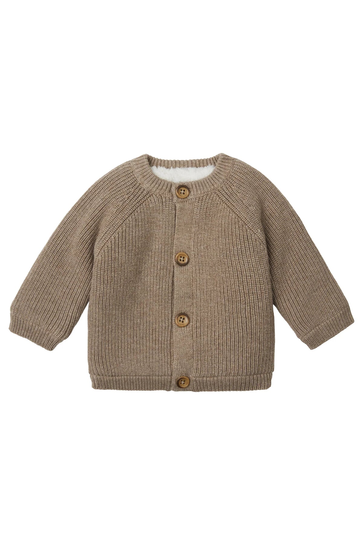 Noppies vestje knit nevers uni Taupe melange