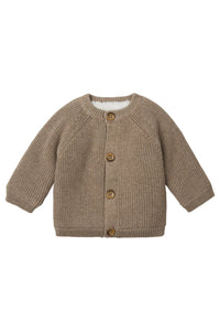 Noppies vestje knit nevers uni Taupe melange