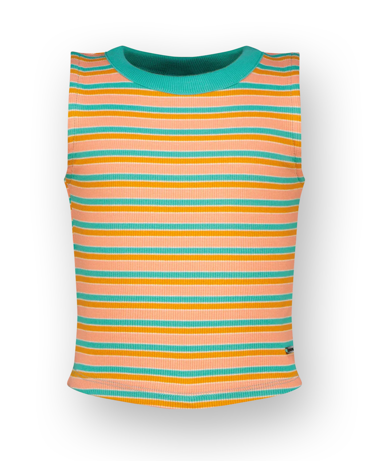 Icon-fancy stripe rib top Top