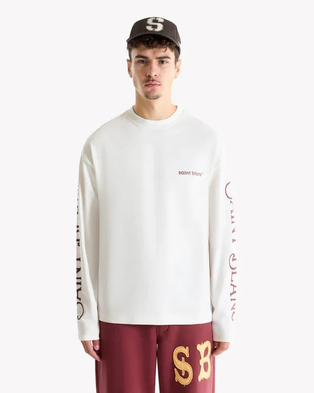 Saint Blanc Whisper Long shirt White alyssum