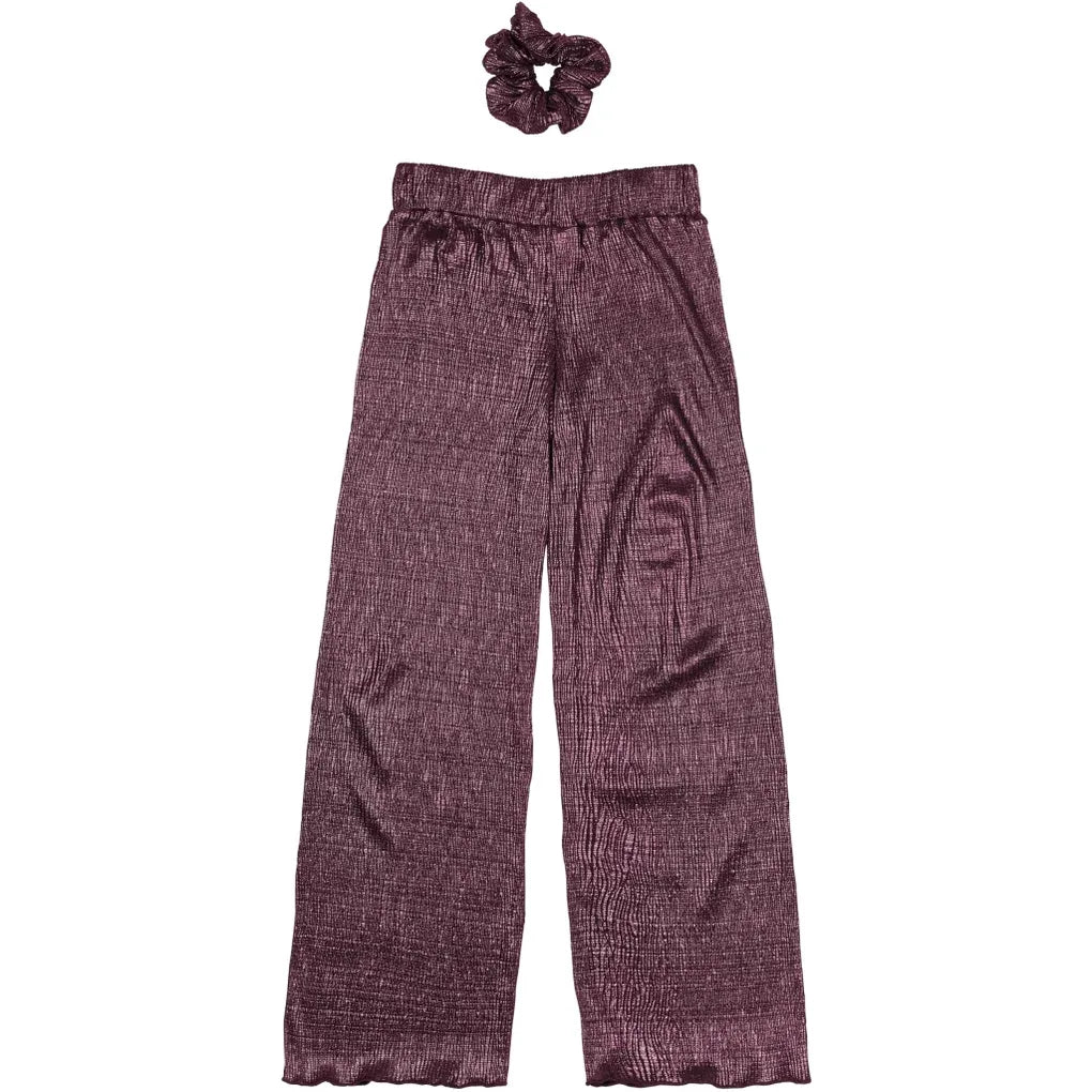 The New TNPrudence Wide Pleat Pants Ibis rose