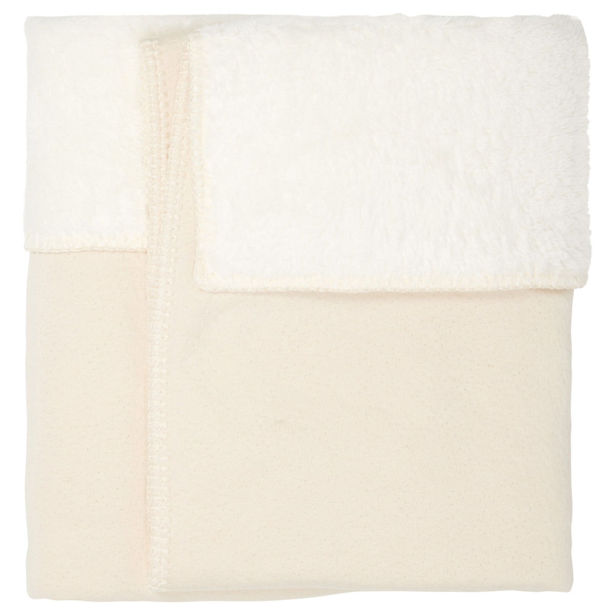 Koeka wiegdeken runa teddy Warm white