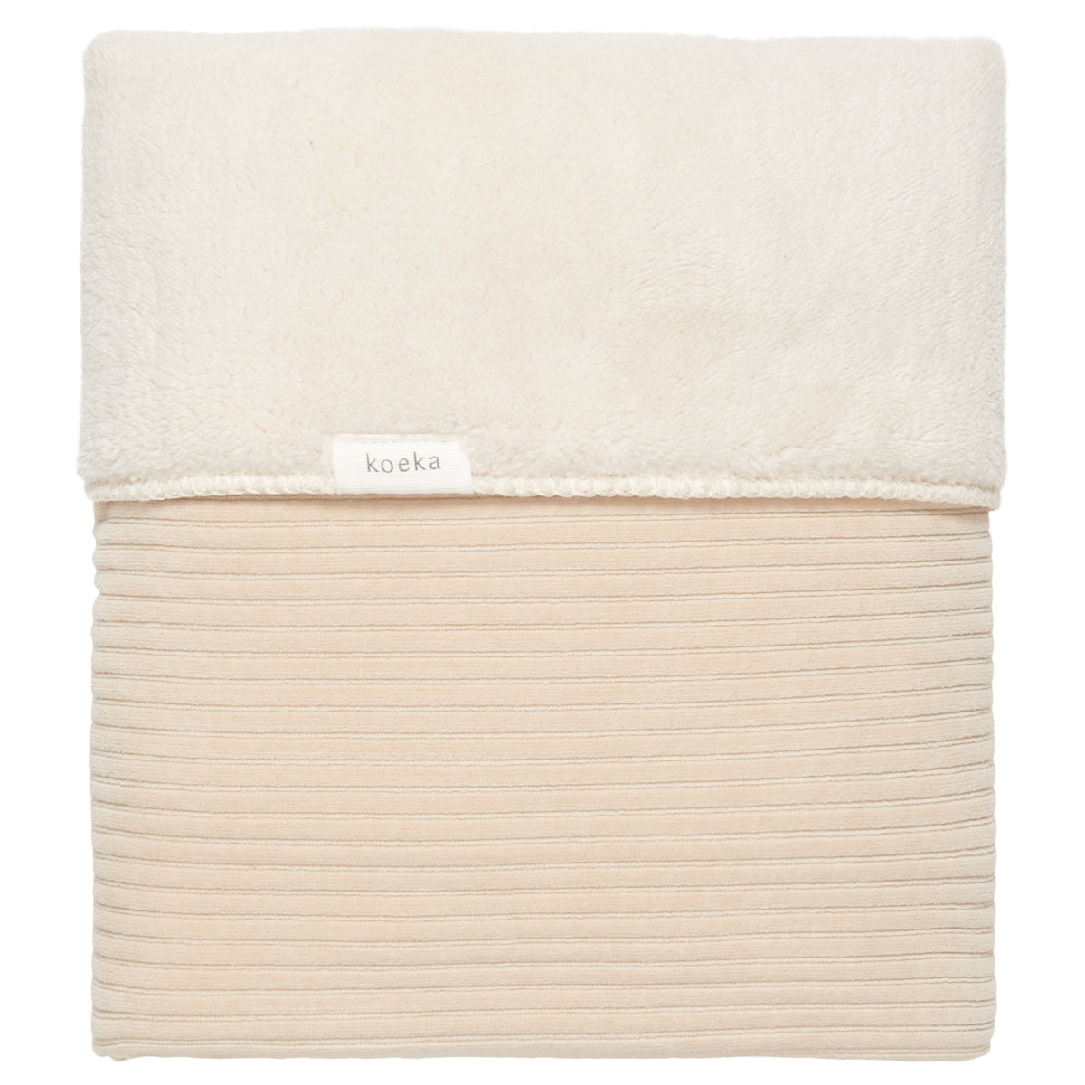 Koeka wiegdeken teddy vik Sand