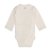 Lodger Romper LS Melange Birch