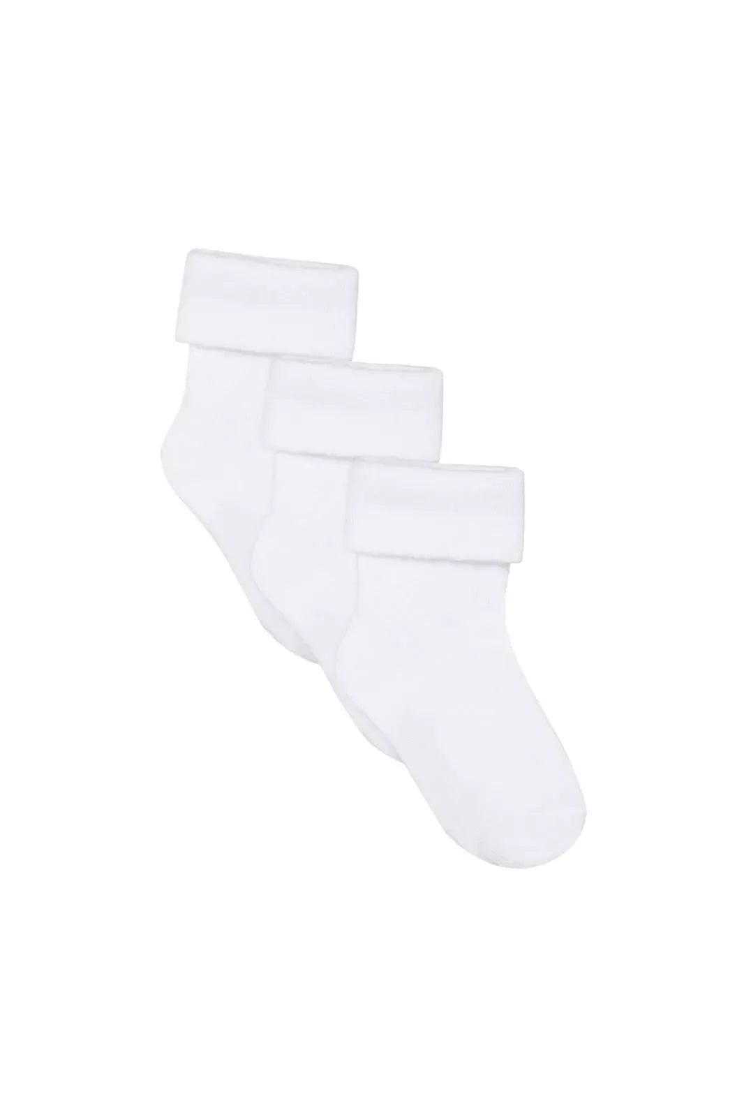 Noppies Unisex Socks 3-pack C001 white