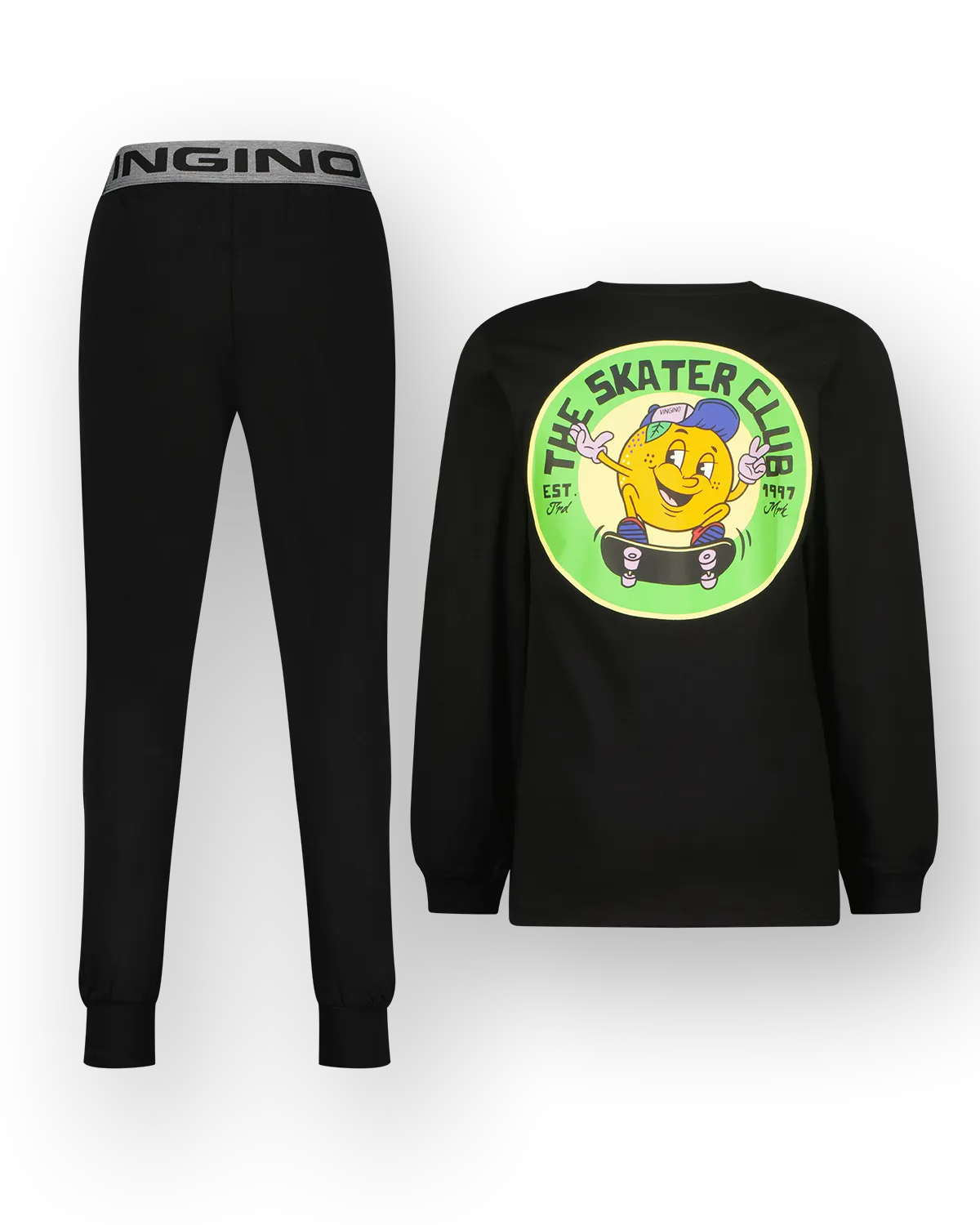 Vingino Wodan pyjama Deep black