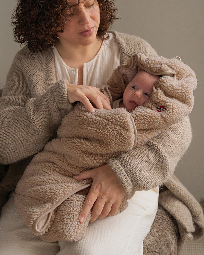 Lodger Wrapper Teddy Beige