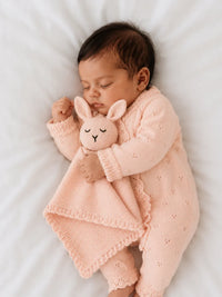 Lillemoon Knuffeldoekje Neyla Baby blush