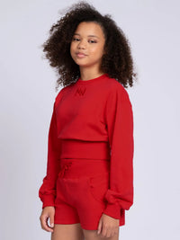 Nik&Nik Ivy Sweatshirt Scarlet