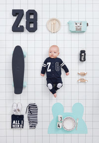 Z8 evergreen White/navy/letters