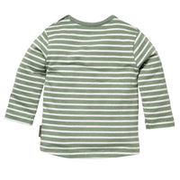 Quapi zahi nb05 longsleeve Dusty green stripe