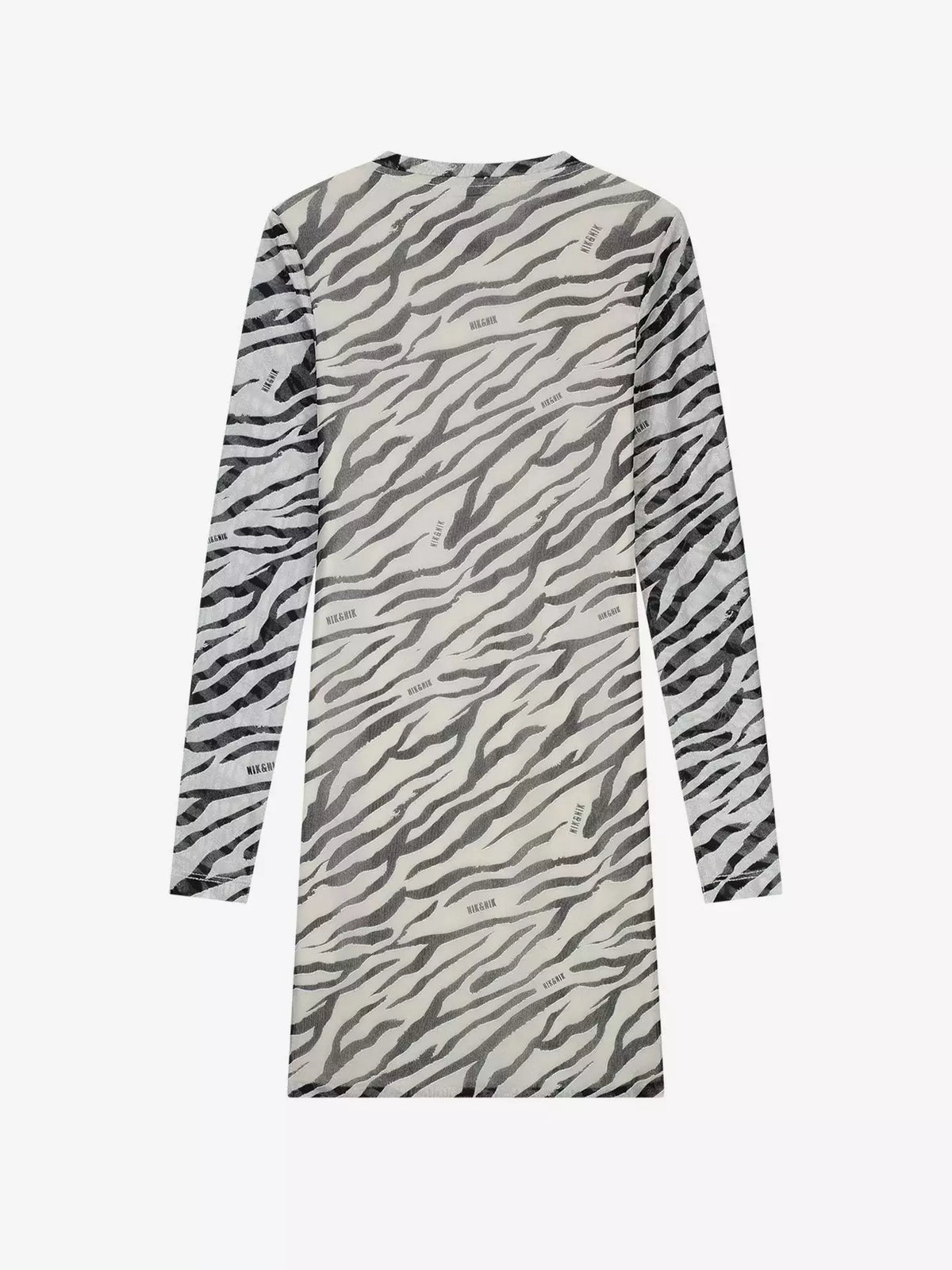 Zebra Mesh Dress