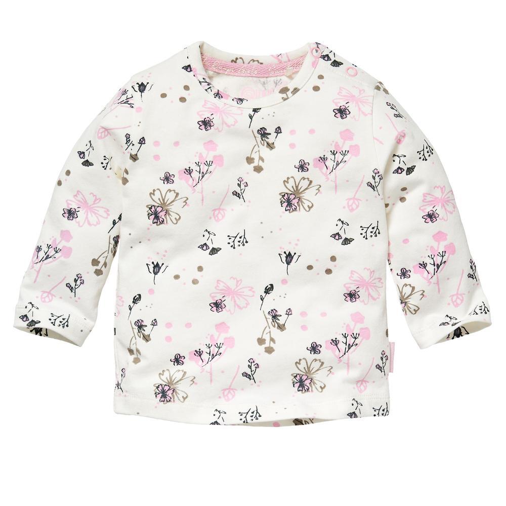Quapi zenna nb05 longsleeve Off white flower
