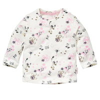 Quapi zenna nb05 longsleeve Off white flower