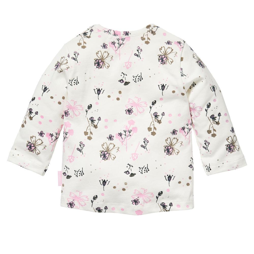 Quapi zenna nb05 longsleeve Off white flower